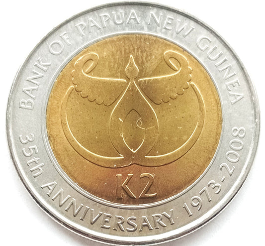 Papua Nowa Gwinea 2 Kina 2008