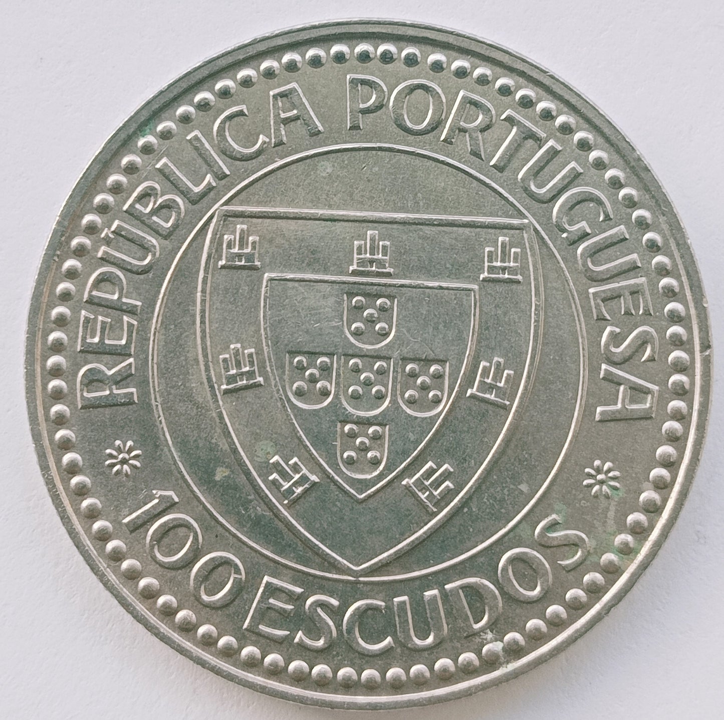 Portugalia 100 Escudo 1987   1974~2001 - Druga Republika (Escudo) Commemo