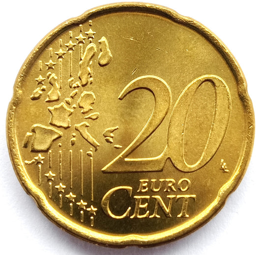 Portugalia 20 Euro Cent 2002