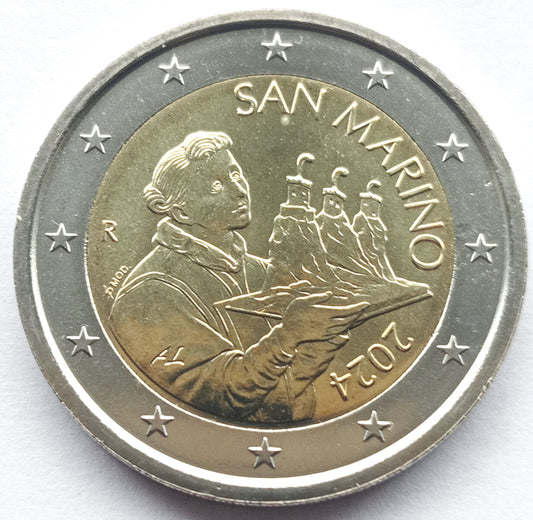 San Marino 2 euro 2024