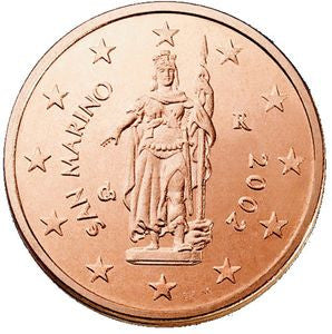 San Marino 2 Eurocent 2004