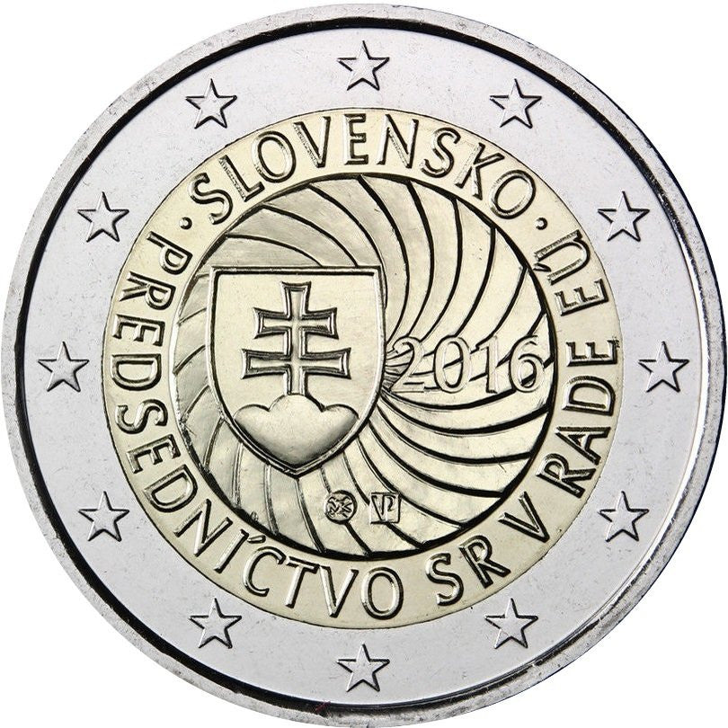 Słowacja 2 euro 2016 Rok prezydencji Słowacji w Unii Europejskiej