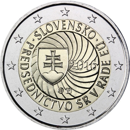 Słowacja 2 euro 2016 Rok prezydencji Słowacji w Unii Europejskiej