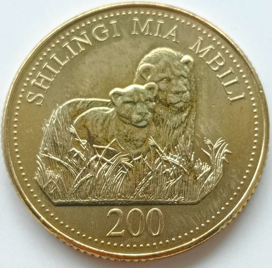 Tanzania 200 Shilingi 1998 Lwy