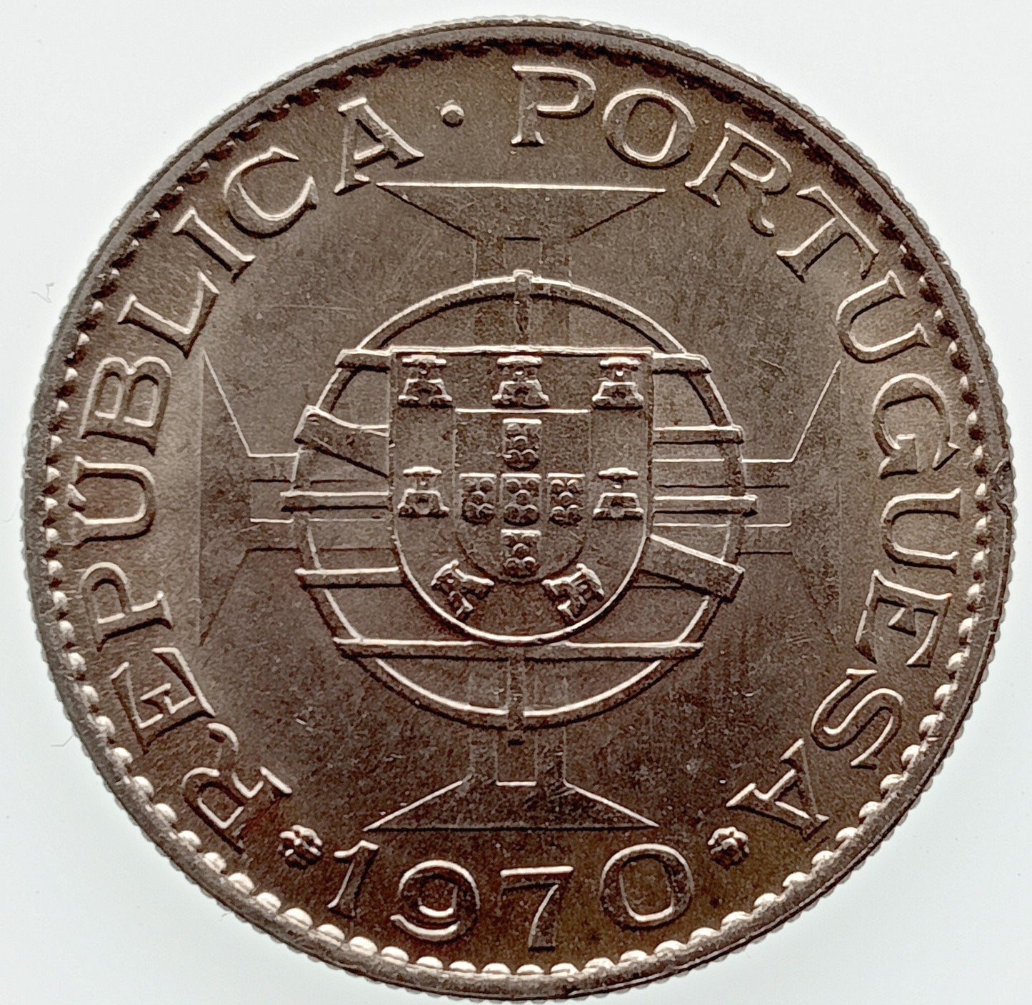 Timor Wschodni 10 Escudo Timoru Portugalskiego 1970