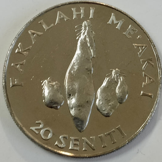 Tonga 20 Seniti 2002