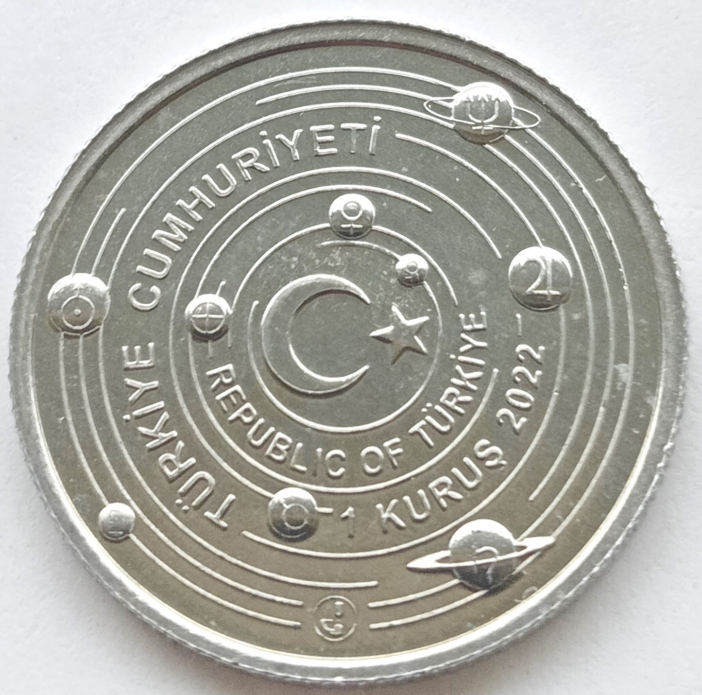 Turcja 1 Kurusz 2022 Earth (ziemia)