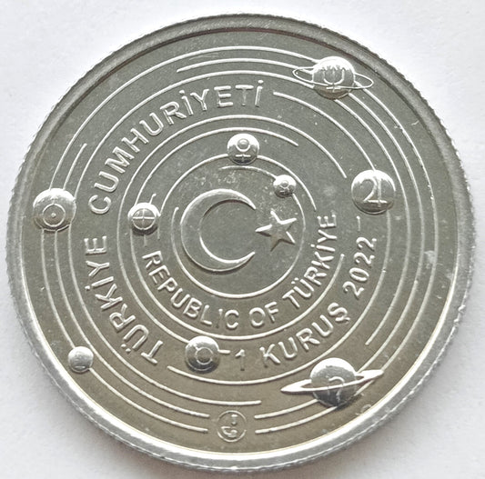 Turcja 1 Kurusz 2022 Saturn