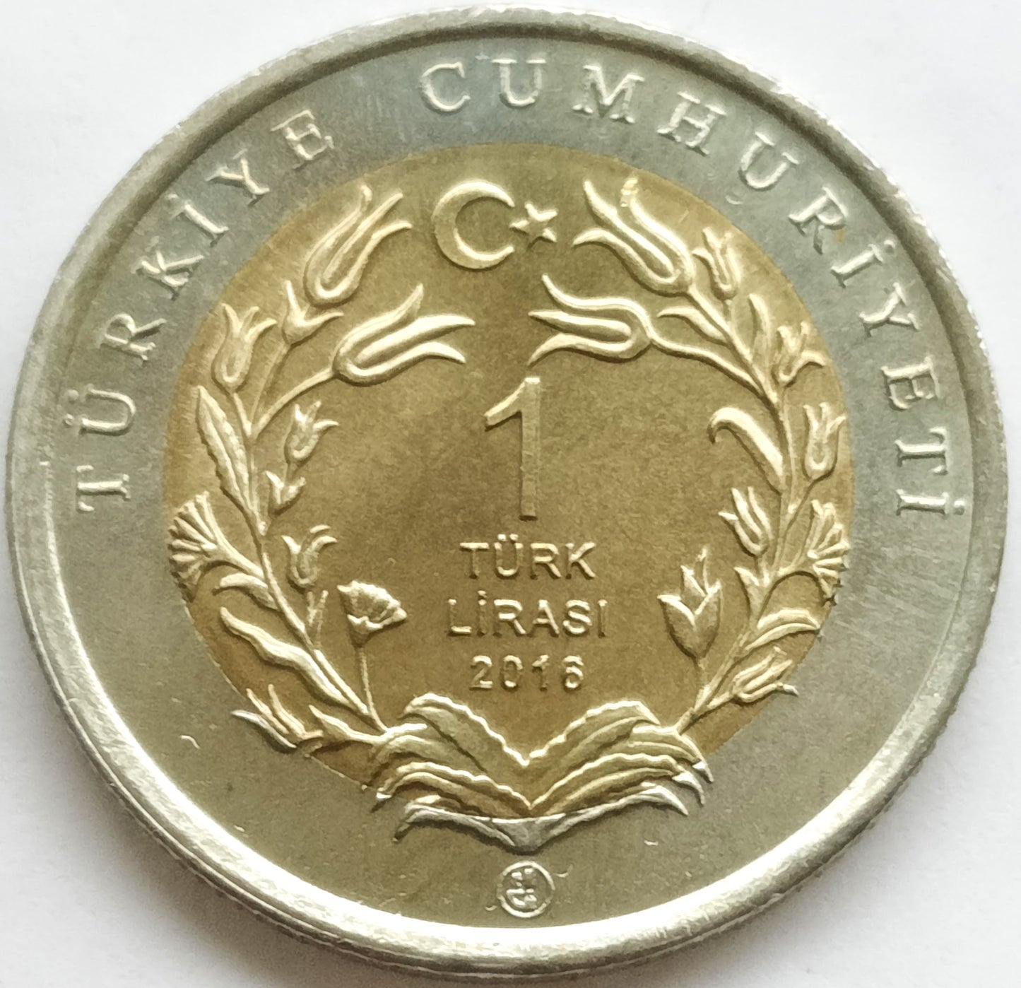 Turcja 1 Lira  2016 Skoczek pięciopalczasty