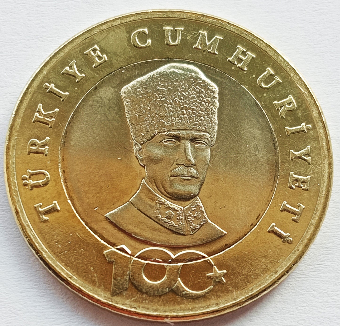 Turcja 5 Lira  2023 100 rocznica - Powstanie Republik
