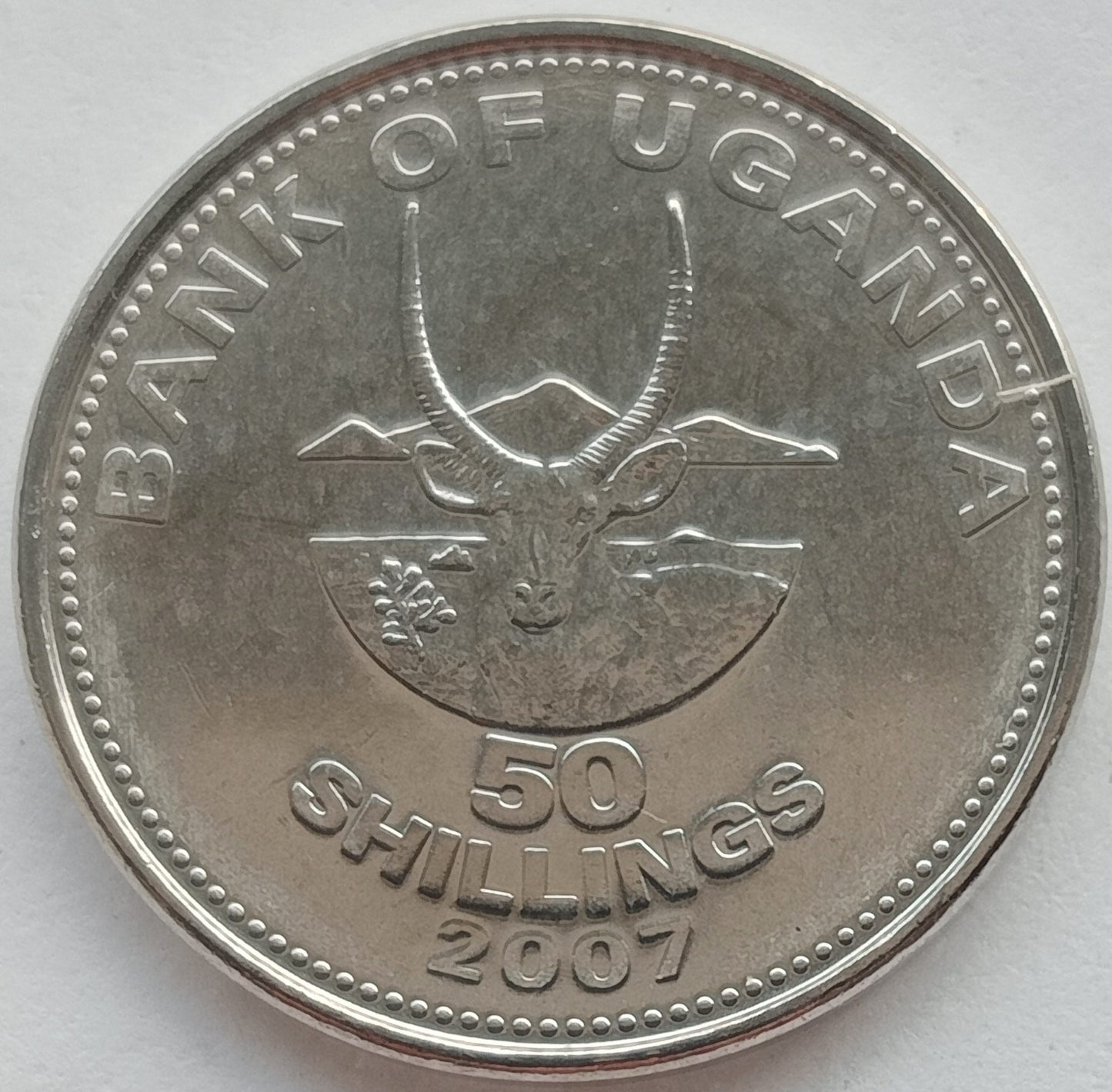Uganda 50 Szylingów 2007