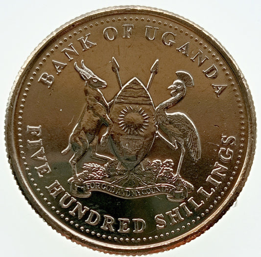Uganda 500 Szylingów 1998