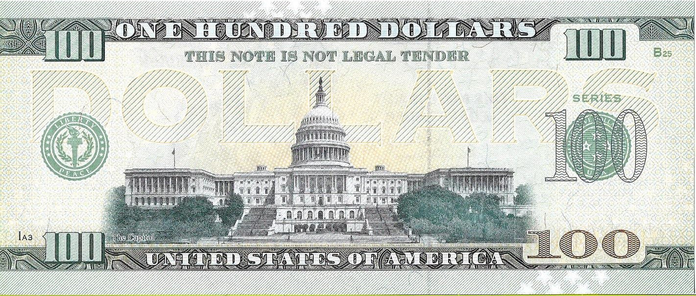 USA 100 Dolarów 2022 Kentucky Commemorative Dollar