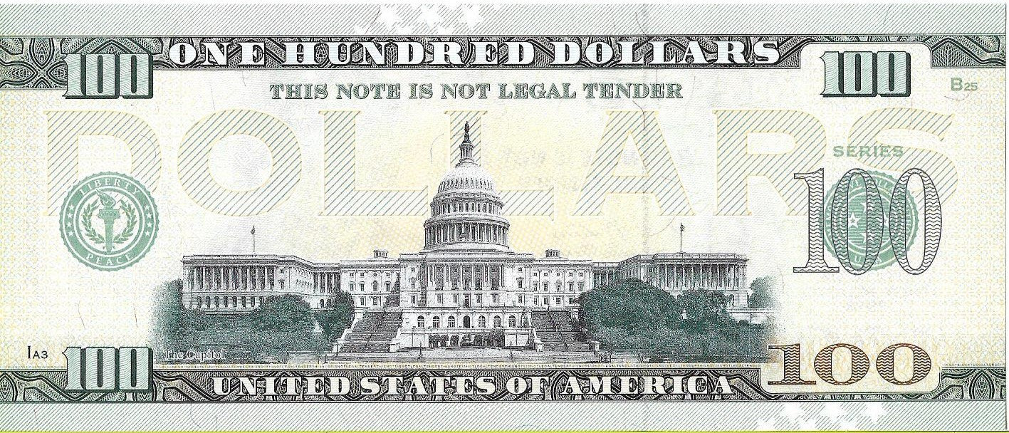 USA 100 Dolarów 2022 Mexico Commemorative Dollar