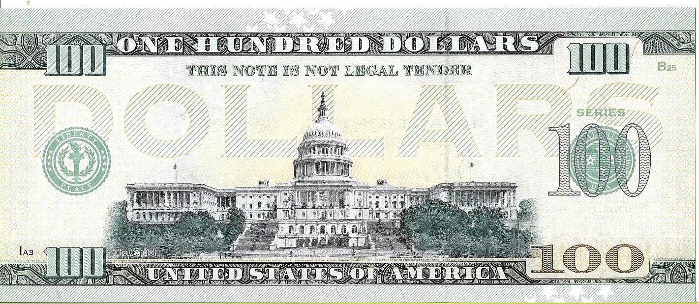 USA 100 Dolarów 2022 Rhode Island Commemorative Dollar