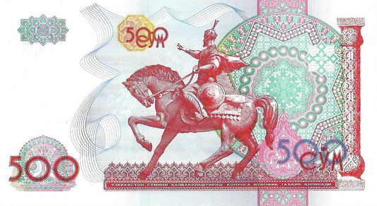 Uzbekistan 500 Som 1999 - UNC