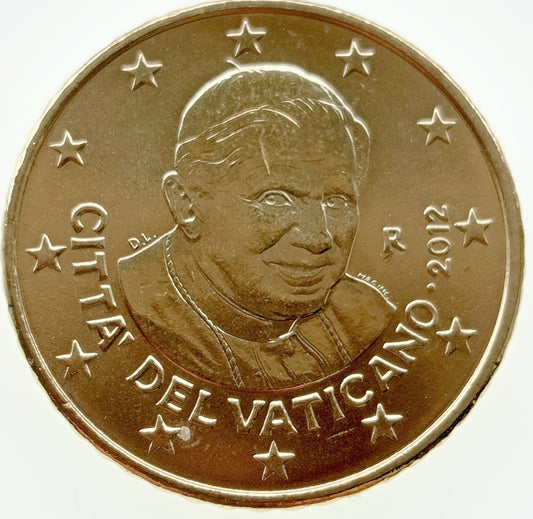 Watykan 50 Euro Cent 2012
