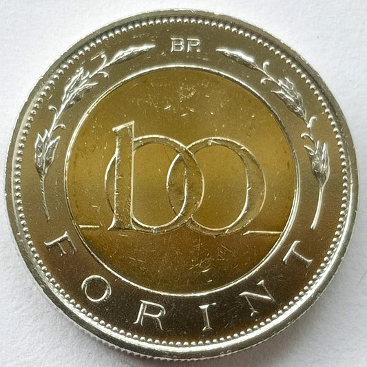 Węgry 100 Forint 2024 100 rocznica - Węgierski Bank Narodowy
