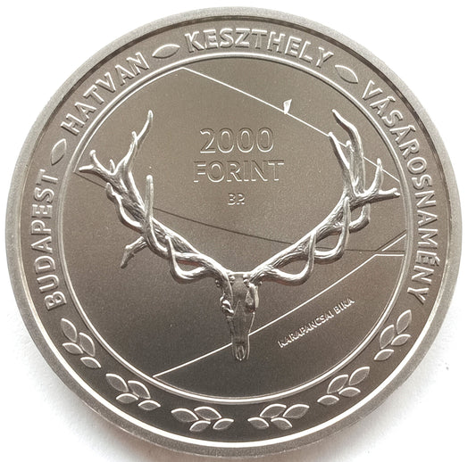 Węgry 2 000 Forint 2021 W zgodzie z naturą