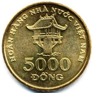 Wietnam 5 000 Đồng 2003