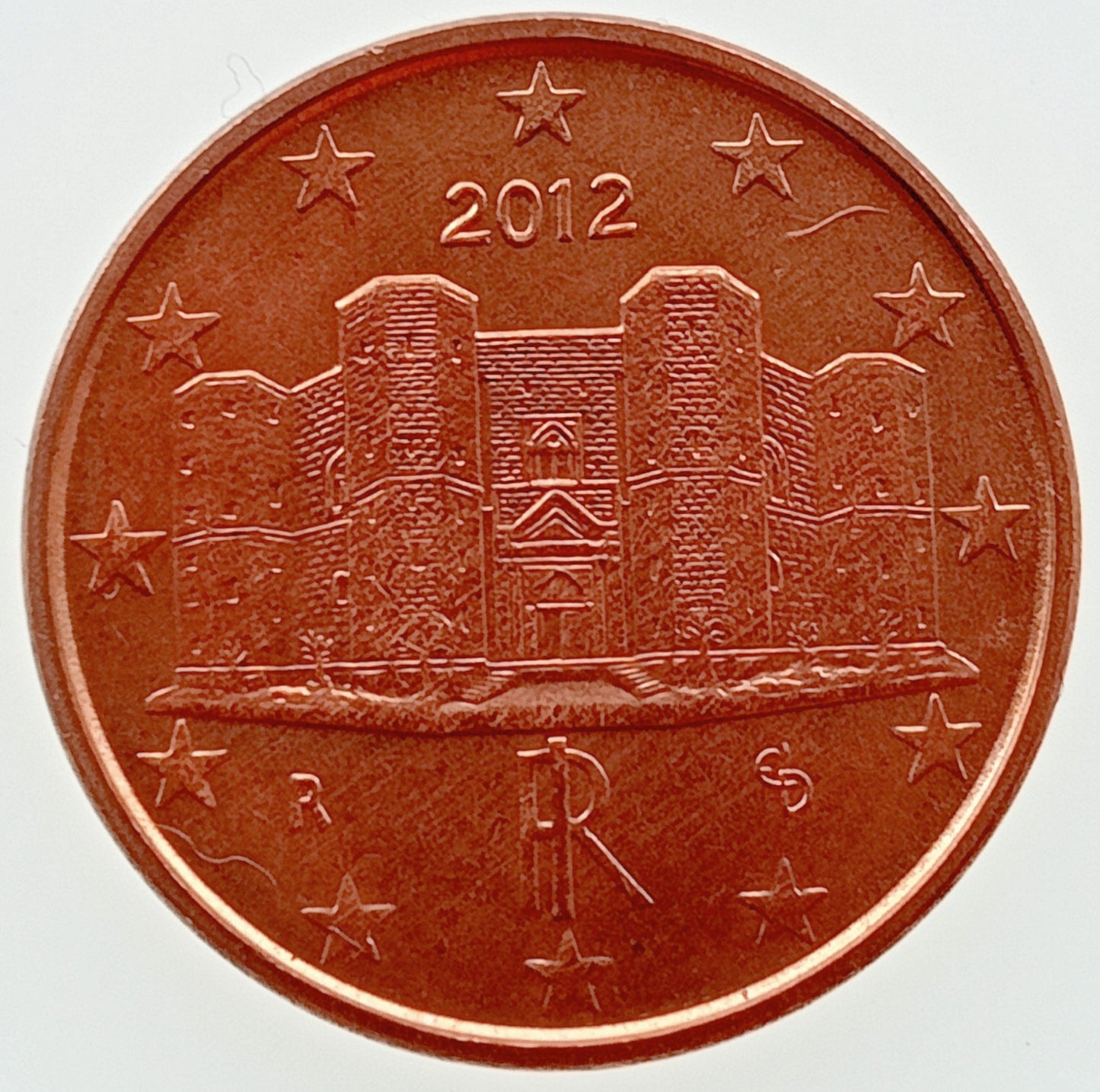 Włochy 1 Euro Cent 2012 Bari - Zamek del Monte