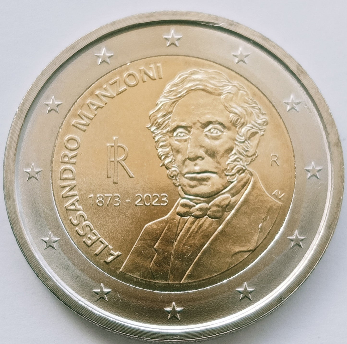 Włochy 2 euro 2023 150 rocznica - Śmierć Alessandro Manzoniego