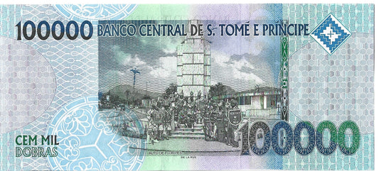 Wyspy Świętego Tomasza i Książęca 100 000 Dobras 2005 - UNC