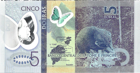 Wyspy Świętego Tomasza i Książęca 5 Dobras 2016 - UNC