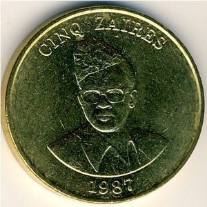 Zair 5 Zaire 1987